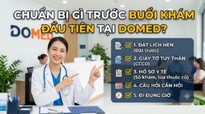 Chuẩn bị gì trước buổi khám đầu tiên tại DOMED?